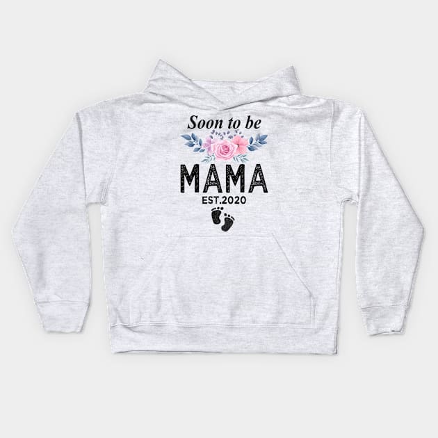 Soon To Be Mama T Shirt Mothers Day Gift for New Mom Kids Hoodie by Bao1991